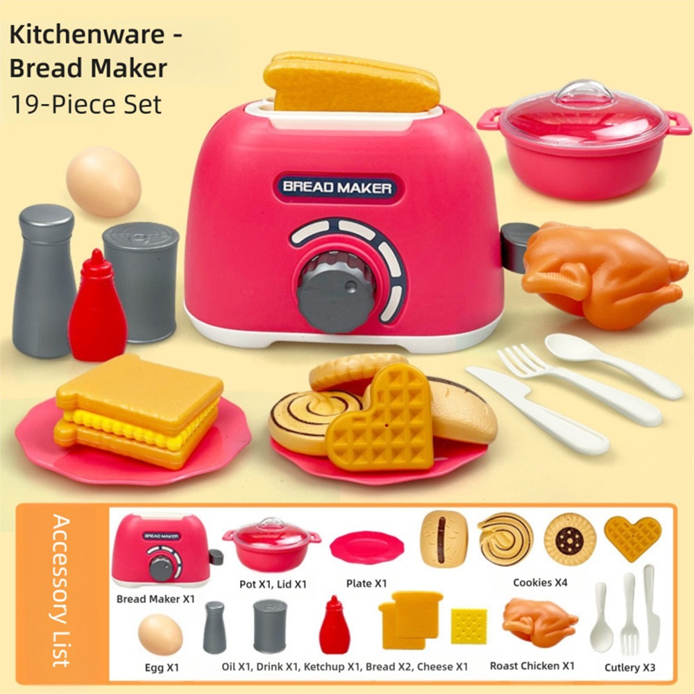 Kids Outdoor Kitchen Accessories - マルチカラーキッズクッキングプレイセットプラスチックガスストーブベーキングプレイセット電子レンジシミュレーションデザインままごとキッチンおもちゃ子供用プレイ