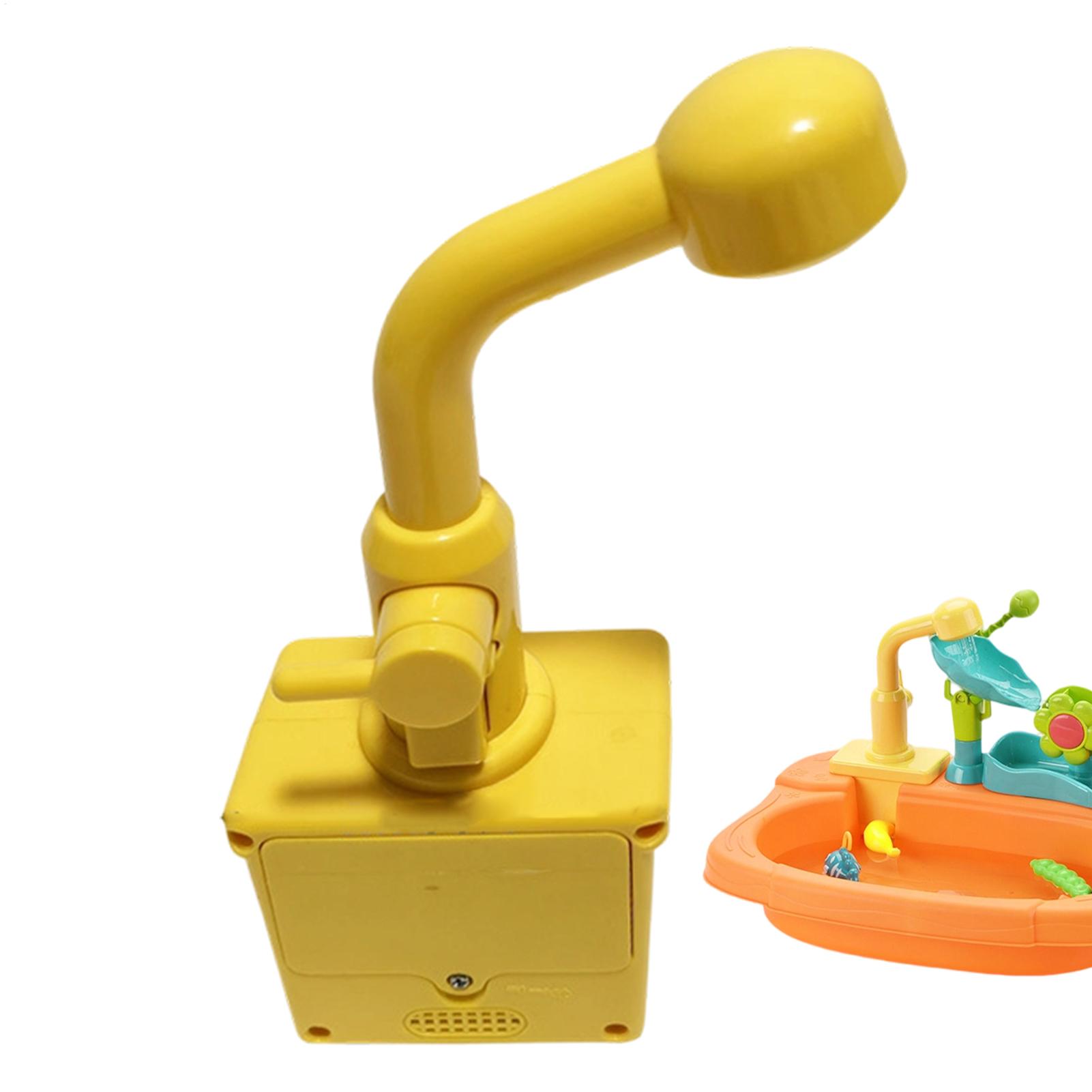 Kids Outdoor Kitchen Accessories - シンクおもちゃ 自動電池式 リアルな子供用シンク交換用蛇口 ホームスクール 幼稚園 保育園