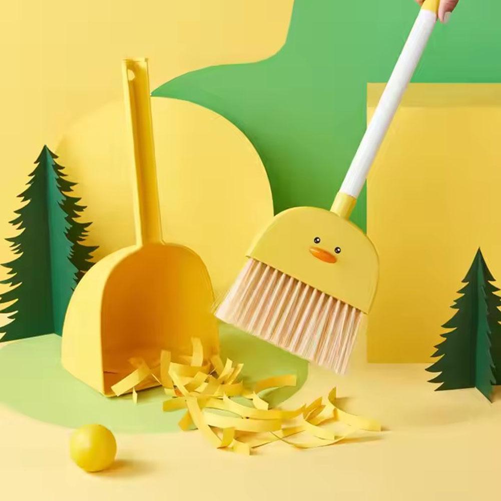 子供用おままごとおもちゃ ミニほうきとちりとり 面白いお掃除 - Kids Outdoor Broom のレビューと価格