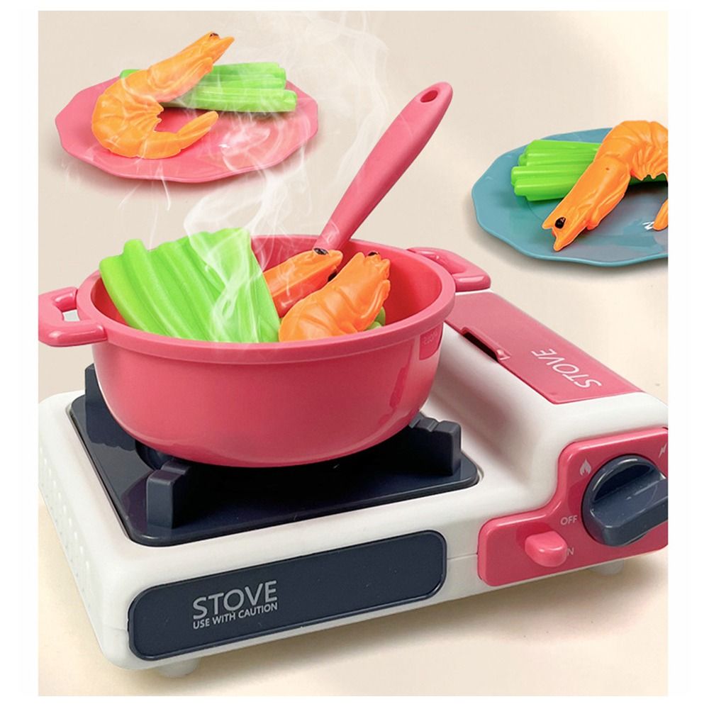 クリエイティブ多色クッキングプレイセット電子レンジプラスチッ - Kids Outdoor Kitchen Accessories のレビューと価格