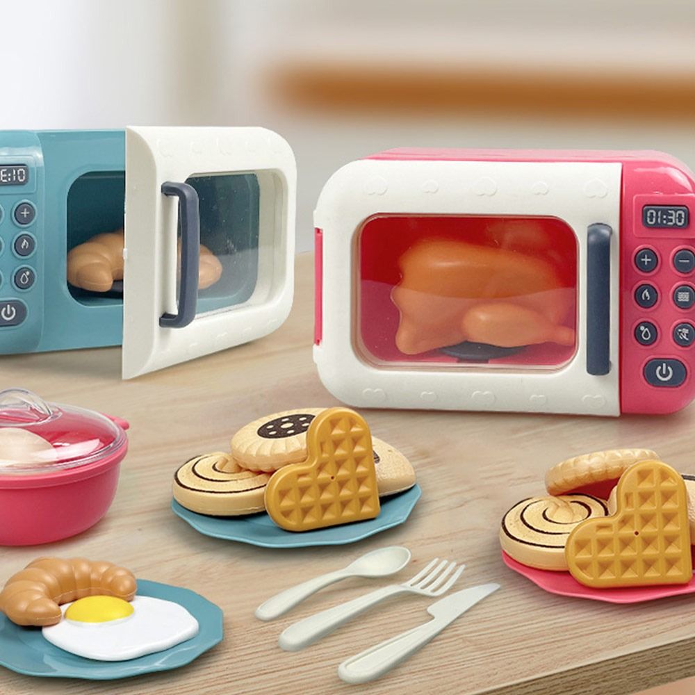 クリエイティブ多色クッキングプレイセット電子レンジプラスチッ - Kids Outdoor Kitchen Accessories のレビューと価格