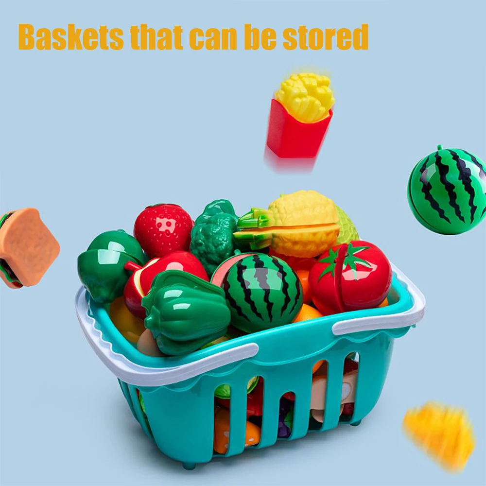知育玩具 プラスチックキッチンおもちゃセット カットフルーツ - Kids Outdoor Kitchen Accessories のレビューと価格