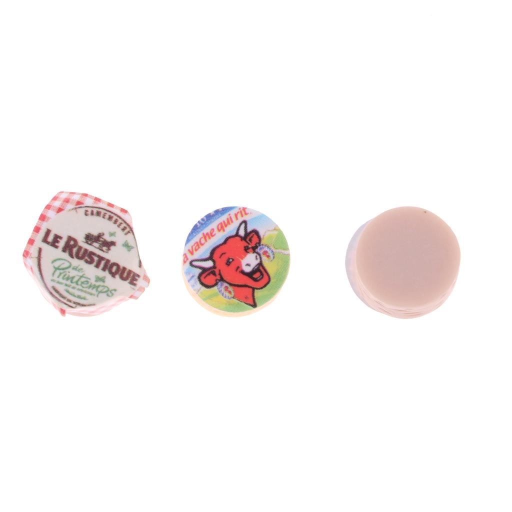 1/12スケールのドールハウス用ミニチュアチーズ。プラスチッ - Kids Outdoor Kitchen Accessories のレビューと価格