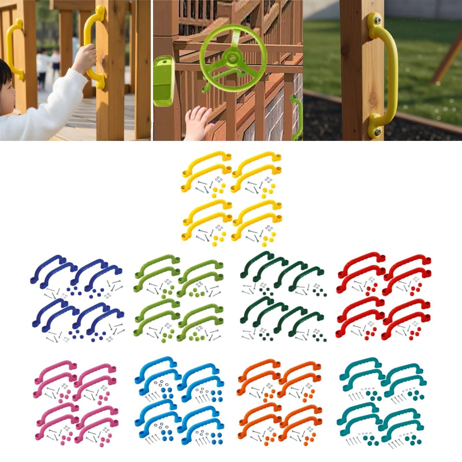 8個入りクライミングフレームハンドル 簡単設置 屋外プレイセ - Kids Outdoor Climbing Frame のレビューと価格