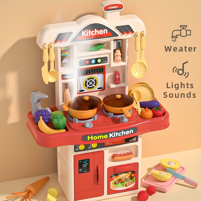 子供、キッチンアクセサリー、シェフのプレイセット、ライト、音 - Kids Outdoor Kitchen Accessories のレビューと価格